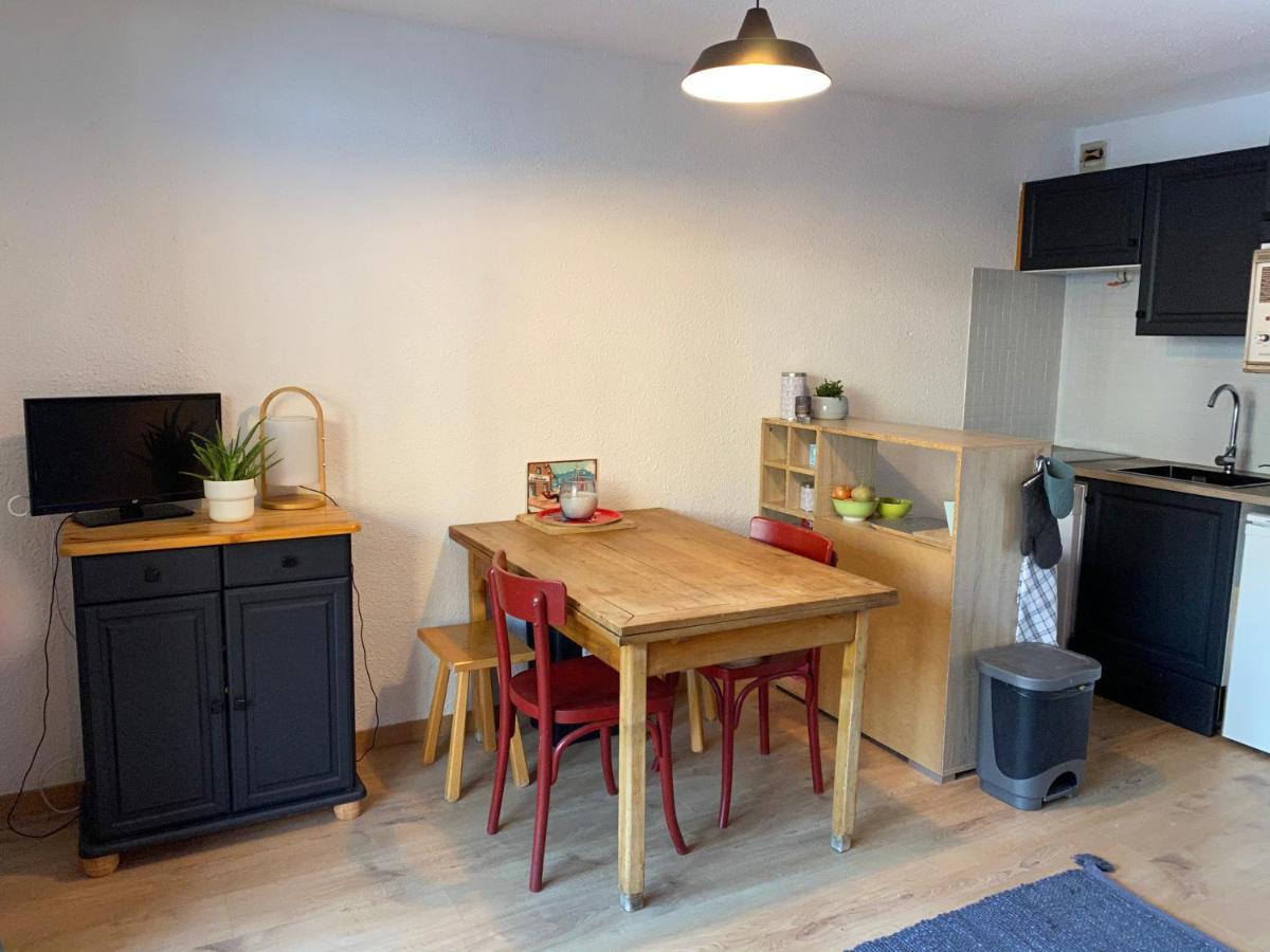 Location Studio Plein Centre Les Carroz Bagian luar foto